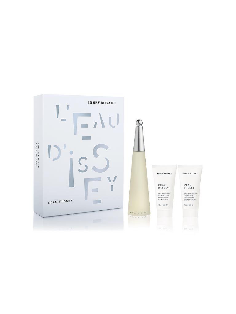 ISSEY MIYAKE | Set - L'Eau d'Issey Eau de Toilette Spray 50ml/ Body Lotion 50ml/ Shower Gel 50ml | 