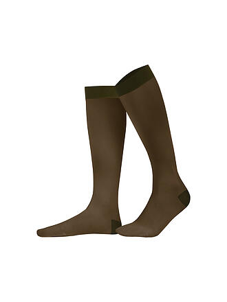 ITEM M6 | Calze TRANSLUCENT 20 olive