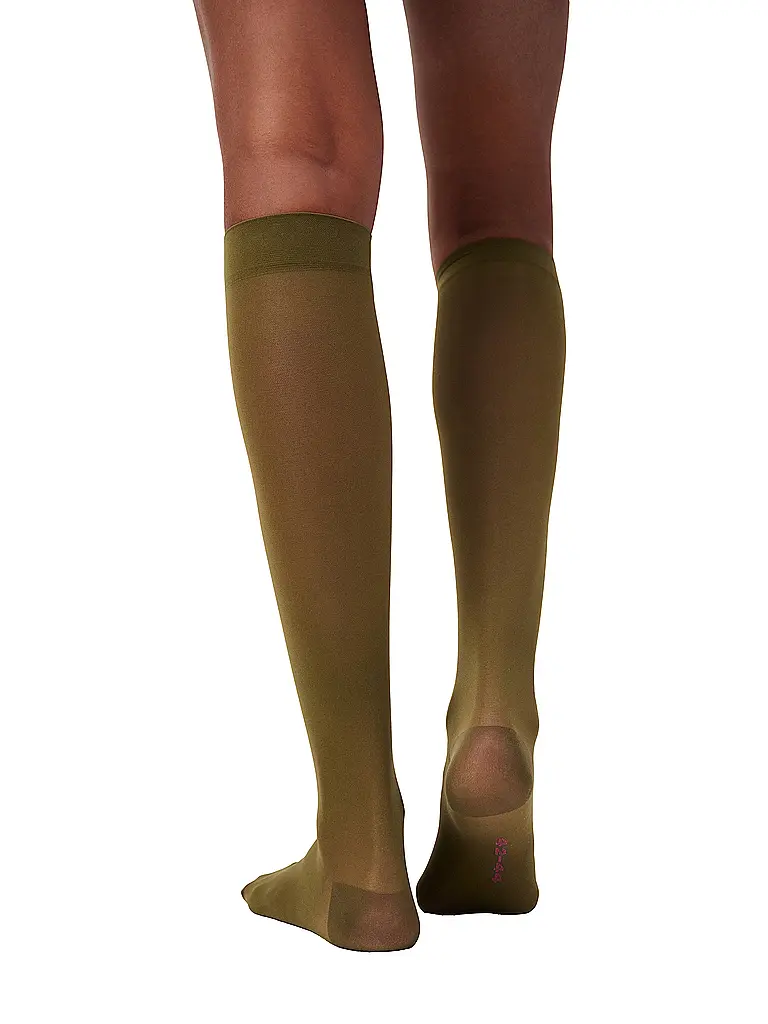 ITEM M6 | Strümpfe TRANSLUCENT 20 olive | 
