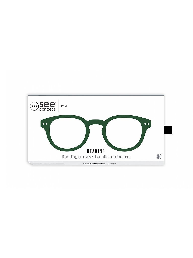 IZIPIZI Lesebrille No. C (green crystal soft) +1.00 grün | +1,0 DIOP