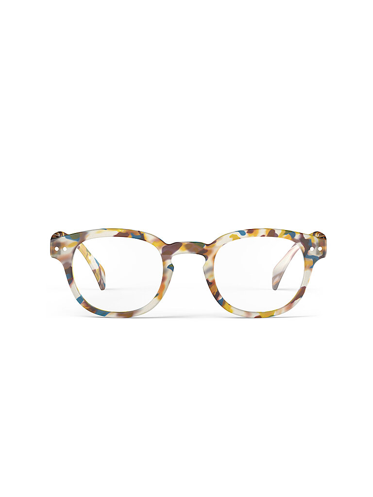 IZIPIZI Lesebrille No. C (blue tortoise soft) braun | +1,0 DIOP