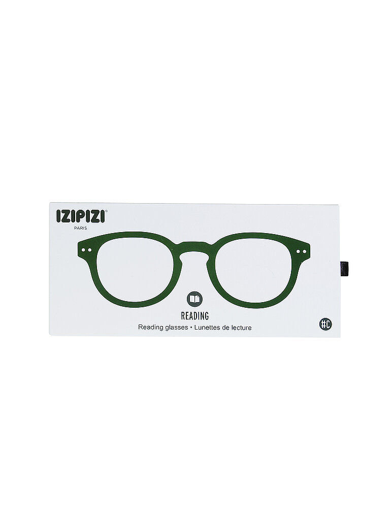 IZIPIZI Lesebrille No. C (green crystal soft) grün | +1,0 DIOP