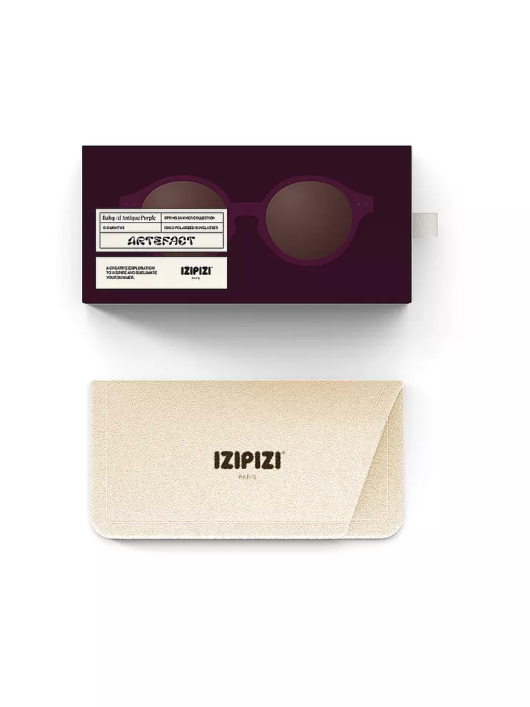 IZIPIZI | Baby Sonnenbrille SUN BABY 0-9 Monate #D | beere