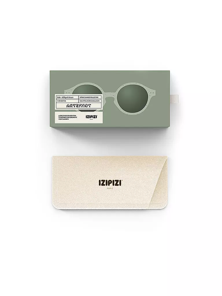 IZIPIZI | Baby Sonnenbrille SUN KIDS 9-36 Monate #D | hellgrün