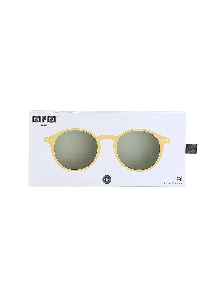 IZIPIZI | Kinder Sonnenbrille SUN JUNIOR 5-10 Jahre #D | gelb