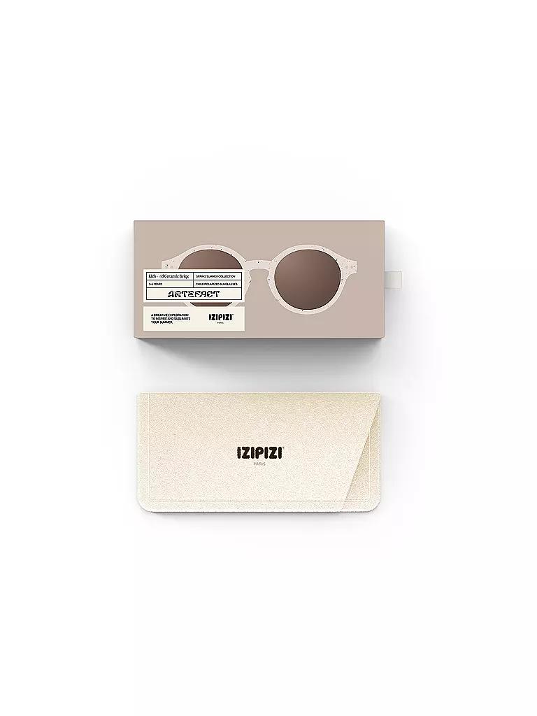 IZIPIZI | Kinder Sonnenbrille SUND KIDS+ 3-5 Jahre #D | beige