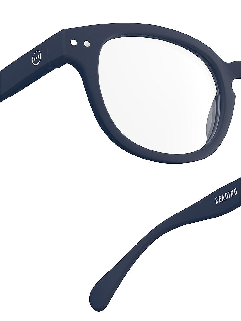 IZIPIZI | Lesebrille "No. C" (navy blue soft) | blau