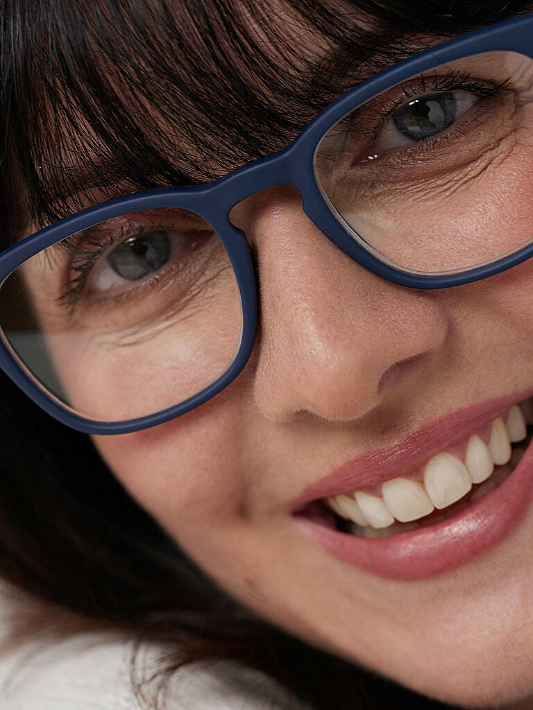 IZIPIZI | Lesebrille "No. C" (navy blue soft) | blau
