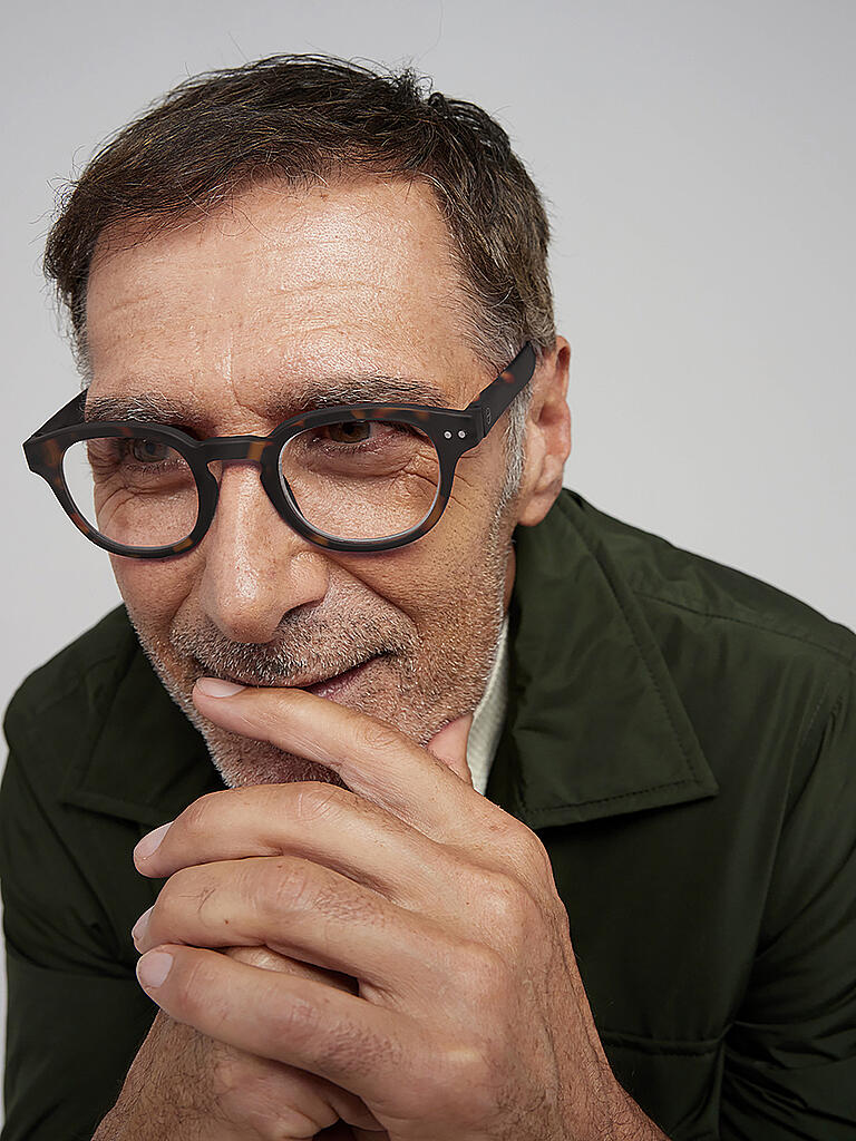 IZIPIZI | Lesebrille "No. C" (tortoise soft)  | braun