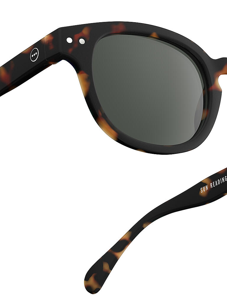 IZIPIZI | Sonnenbrille mit Sehstärke "Sun C" (Tortoise Soft) | braun