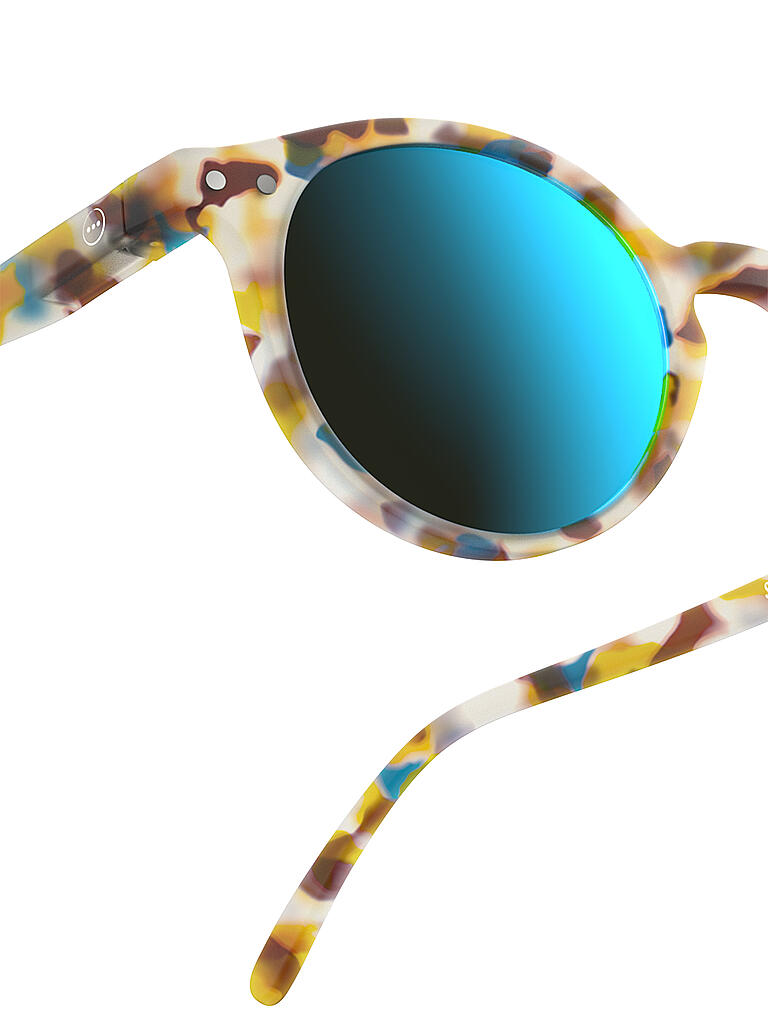 IZIPIZI | Sonnenbrille Sun H Mirror Blue Tortoise | blau