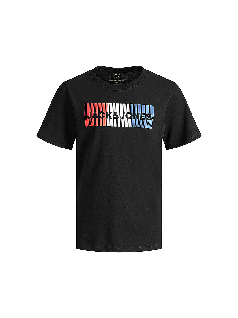 jack & jones jungen t-shirt  jjecorp  schwarz | 140