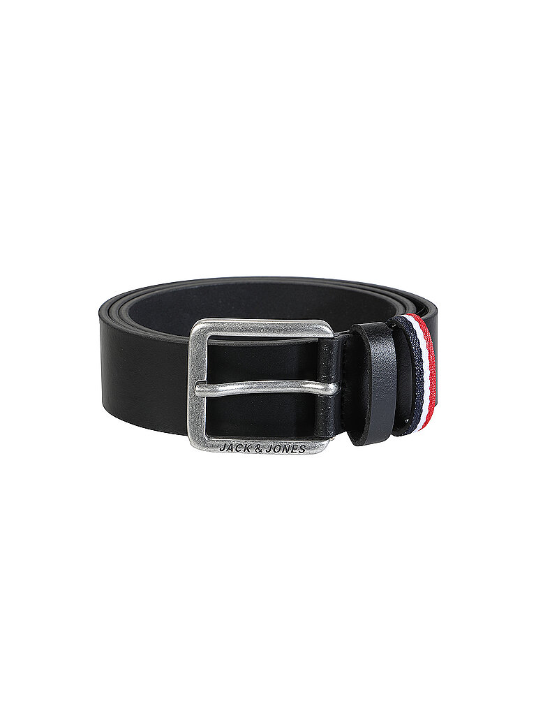 JACK & JONES Ledergürtel JACESPO schwarz | 95