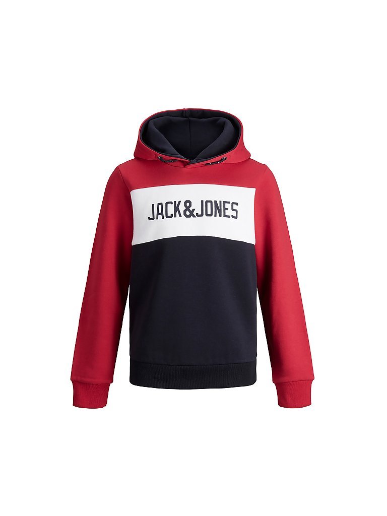 JACK & JONES Jungen-Sweater JJELOGO rot | 176