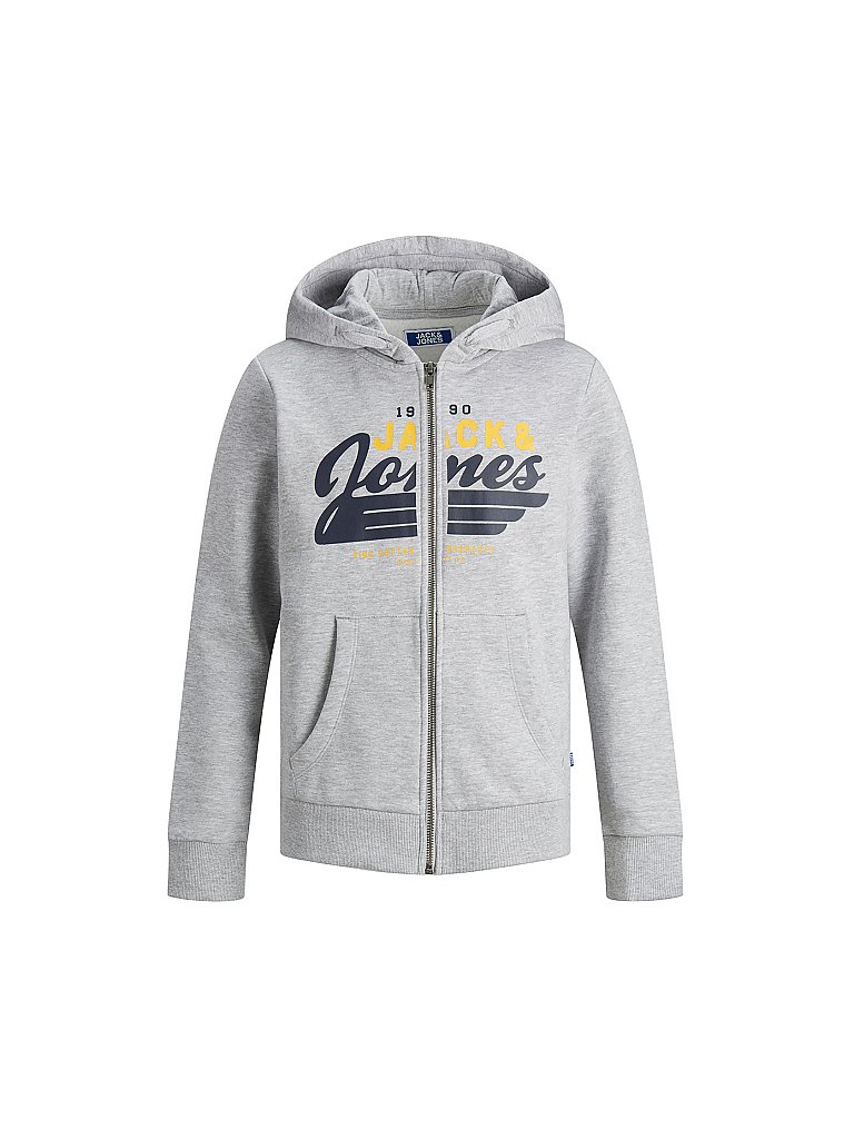 JACK & JONES Jungen-Sweatweste JJELOGO grau | 176