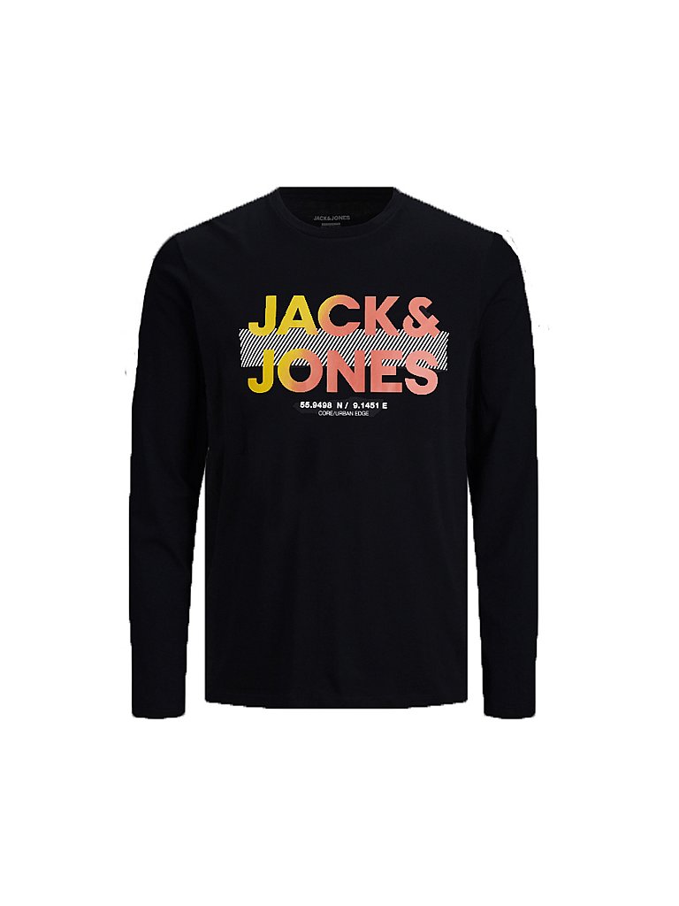 JACK & JONES Jungen Langarmshirt  JCOJUMBO  schwarz | 176