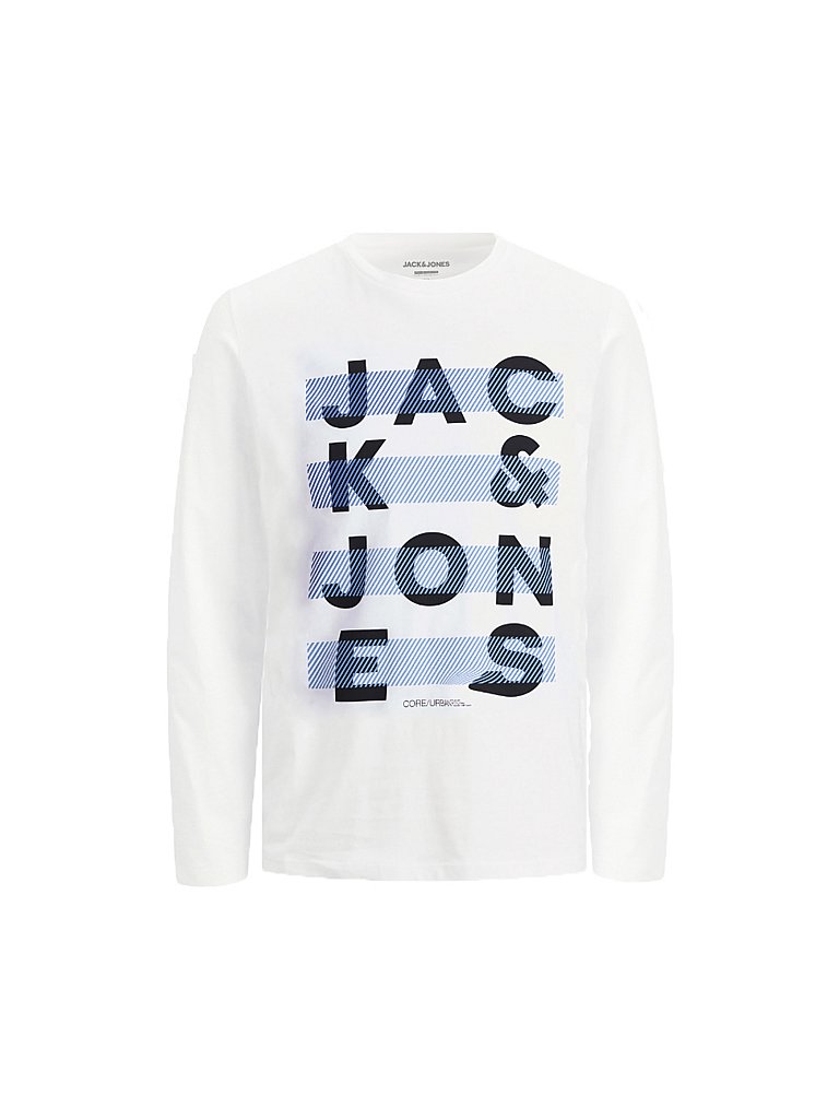 JACK & JONES Jungen Langarmshirt  JCOJUMBO  weiß | 152