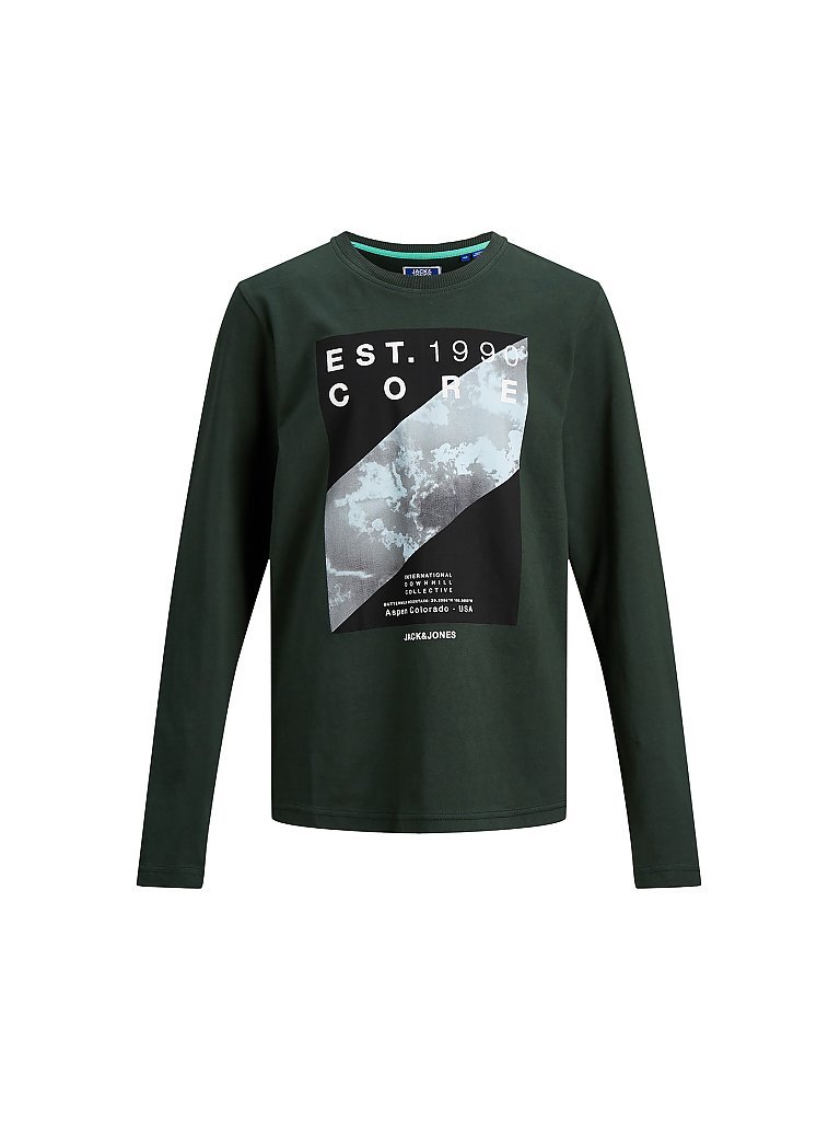 JACK & JONES Jungen Langarmshirt  JCOBRANDLY   grün | 176