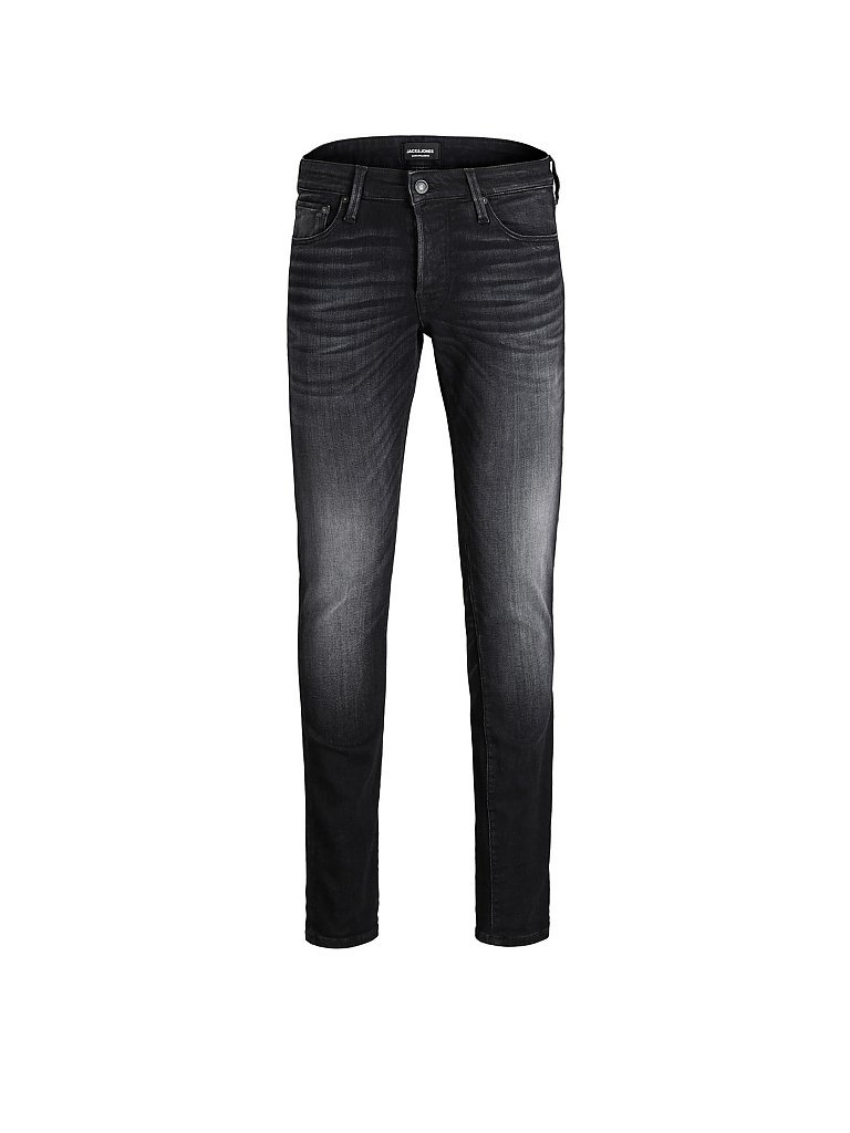 JACK & JONES Jeans Slim Fit JJIGLENN JJICON schwarz | W28/L32