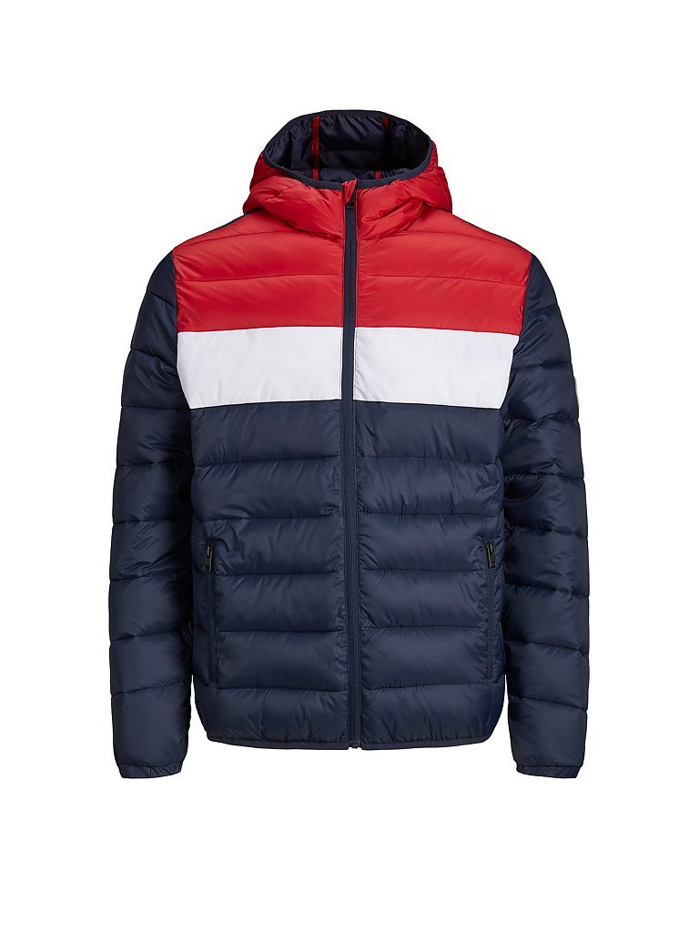 JACK & JONES Steppjacke JJEMAGIC PUFFER rot | L