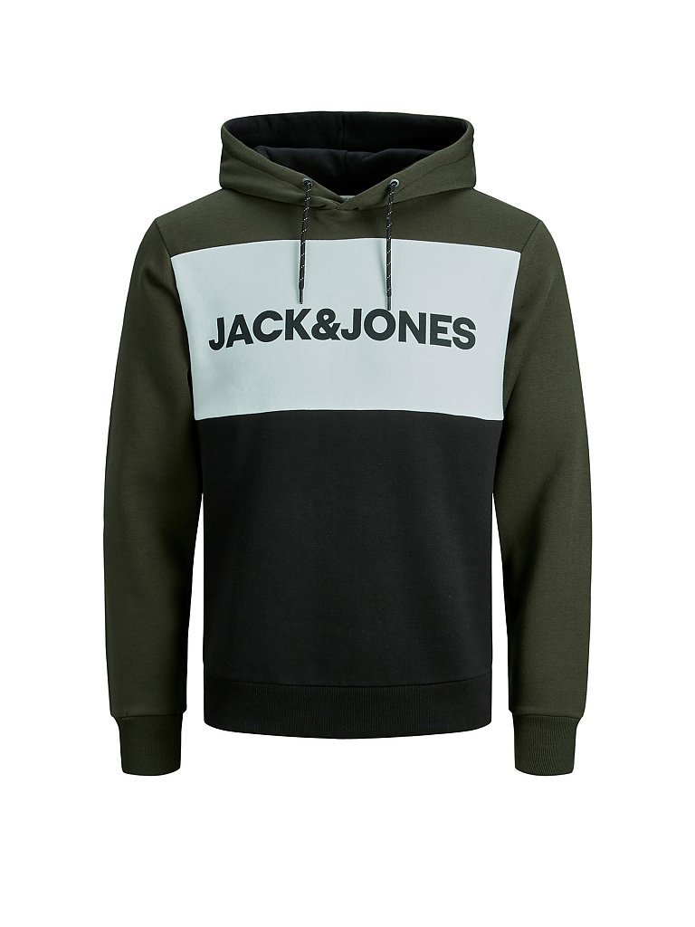 JACK & JONES Sweater JJELOGO grün | L
