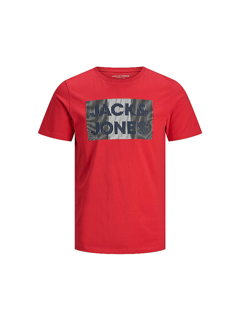 JACK & JONES Jungen T-Shirt  JJECORP  rot | 140