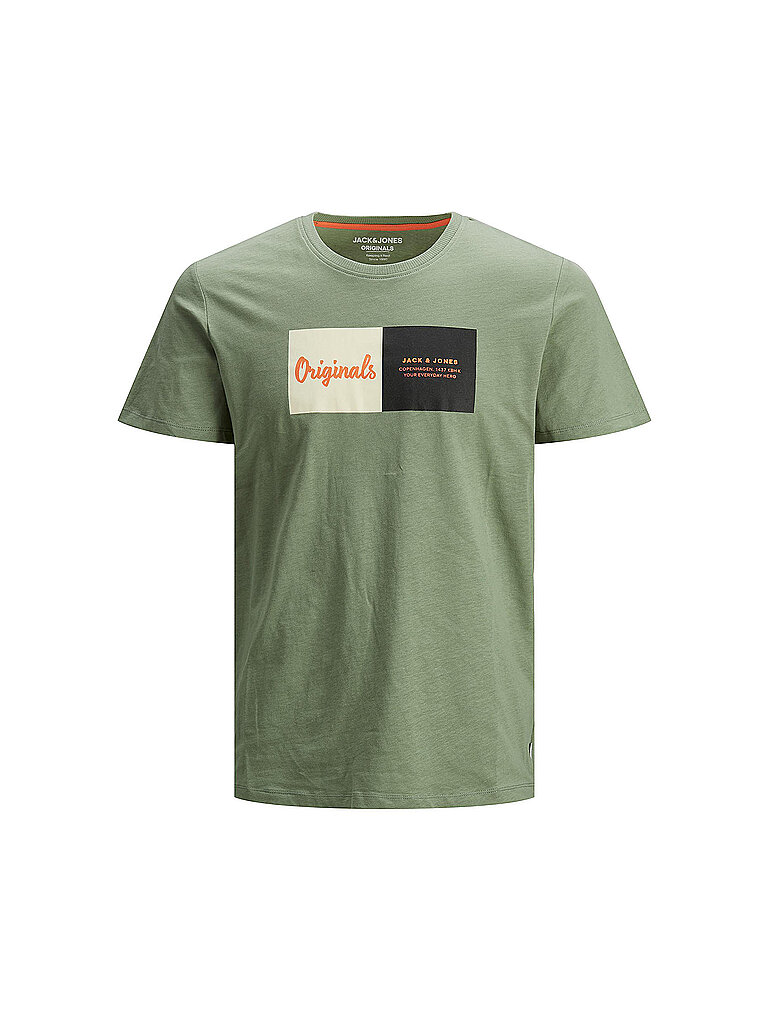 JACK & JONES Jeans T Shirt  JORJOSHUA  grün | 140