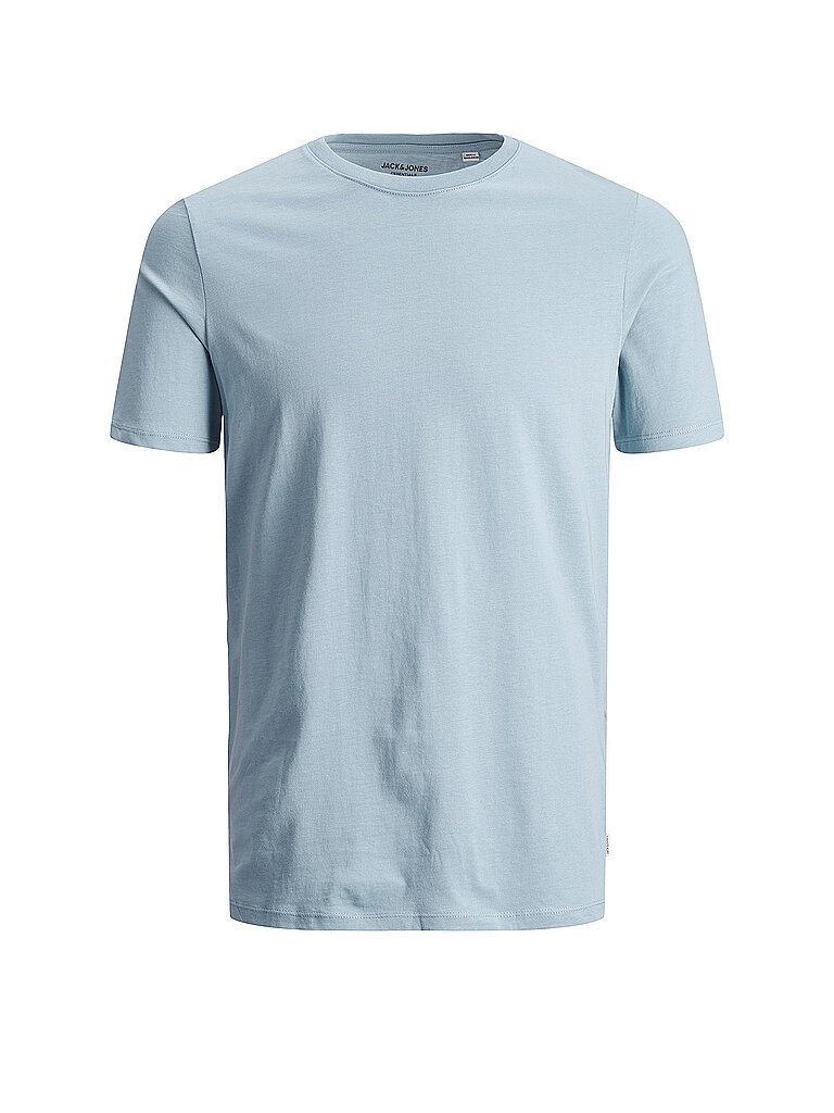 JACK & JONES T-Shirt Slim Fit JJEORGANIC blau | M