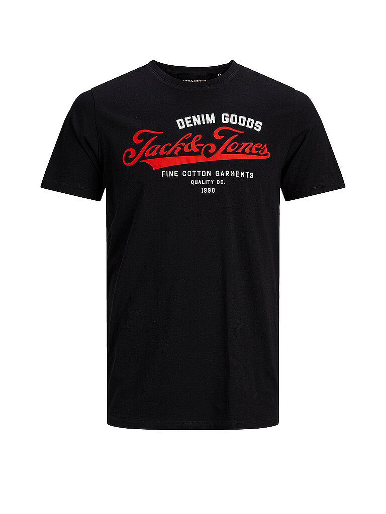 JACK & JONES T Shirt  JJELOGO   schwarz | L