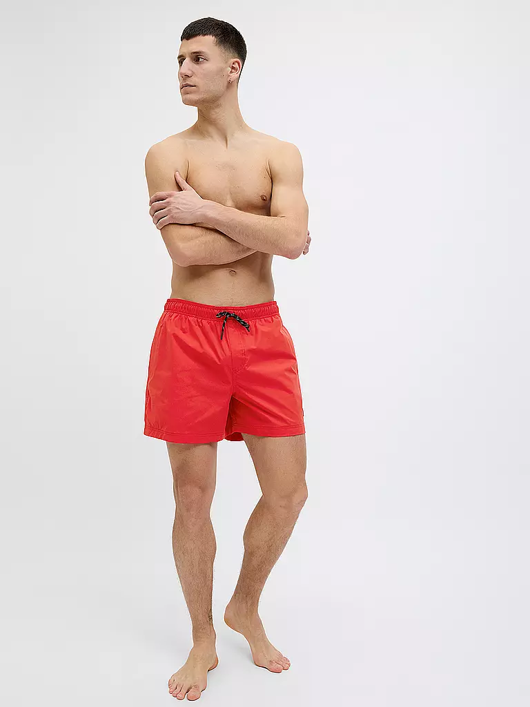 JACK & JONES | Badeshorts JPSTMAUI JJSWIM | dunkelgrün