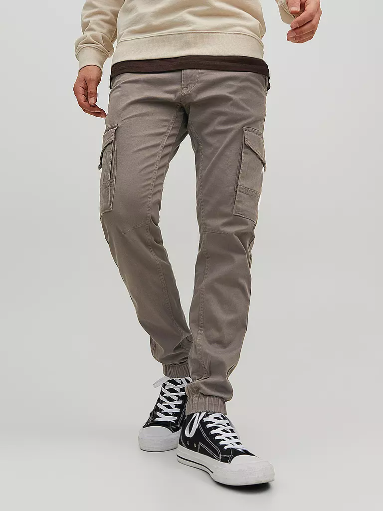 JACK & JONES | Cargohose JPSTPAUL | schwarz