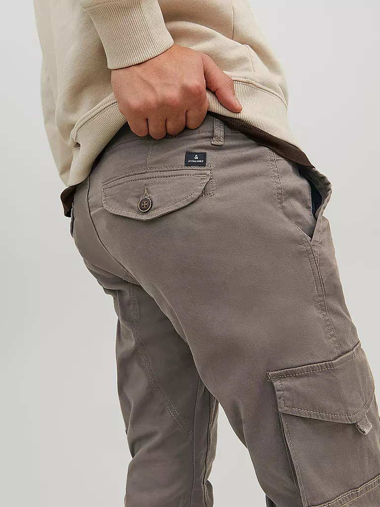 JACK & JONES | Cargohose JPSTPAUL | schwarz