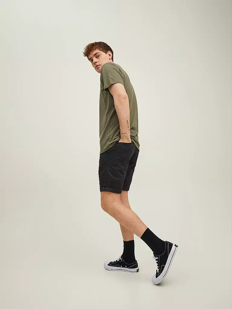 JACK & JONES | Chino Shorts Regular Fit JPSTBOWIE | hellbraun