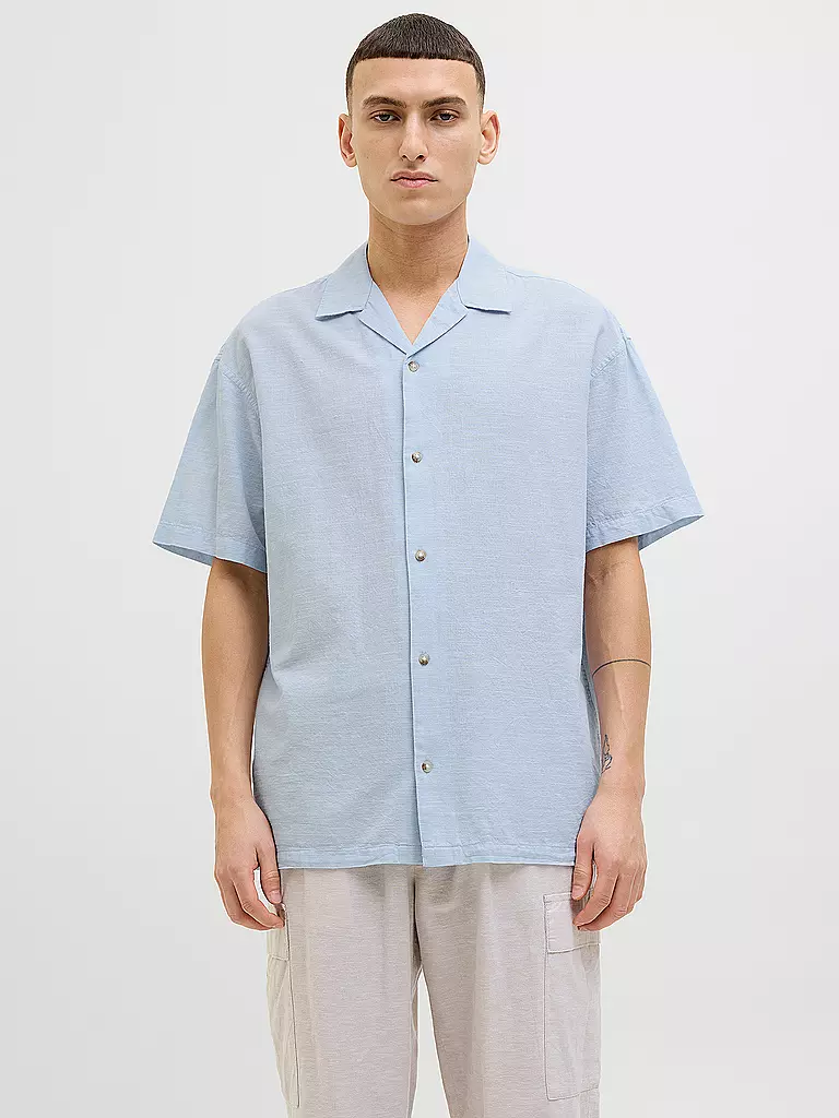 JACK & JONES | Hemd Regular Fit JJESUMMER RESORT | beige