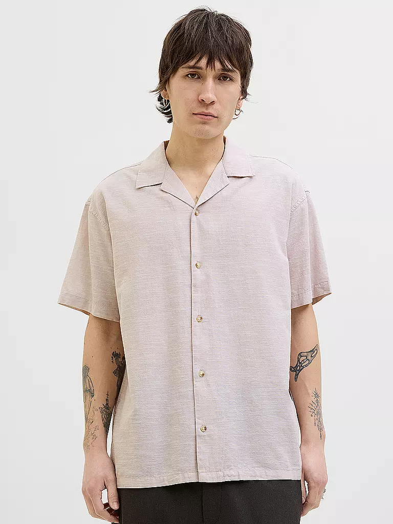 JACK & JONES | Hemd Regular Fit JJESUMMER RESORT | hellblau