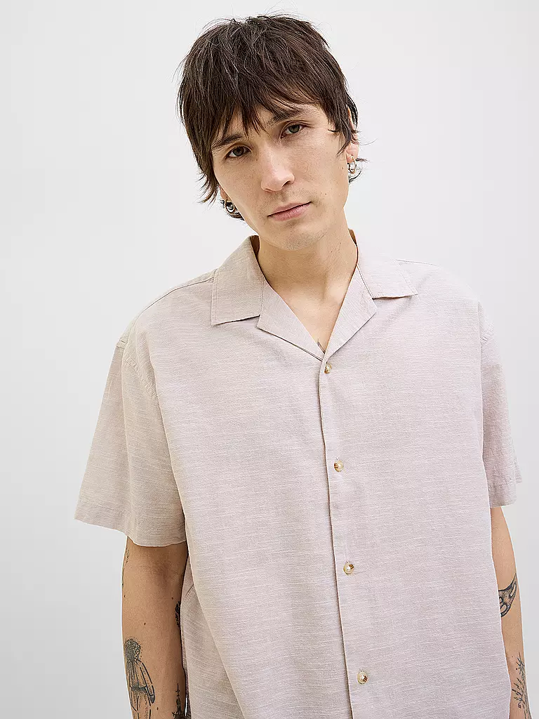 JACK & JONES | Hemd Regular Fit JJESUMMER RESORT | hellblau