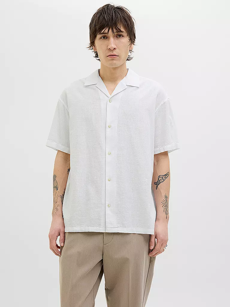 JACK & JONES | Hemd Regular Fit JJESUMMER RESORT | hellblau