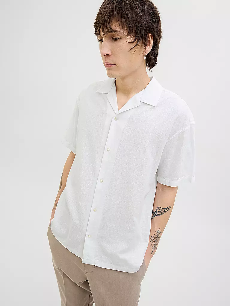 JACK & JONES | Hemd Regular Fit JJESUMMER RESORT | hellblau