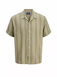JACK & JONES | Hemd Regular Fit JOREASTER PATRAS | camel
