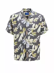 JACK & JONES | Hemd Regular Fit JORLUKE VARENNA | grau