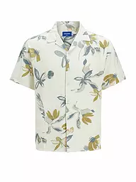 JACK & JONES | Hemd Regular Fit JORLUKE VARENNA | creme