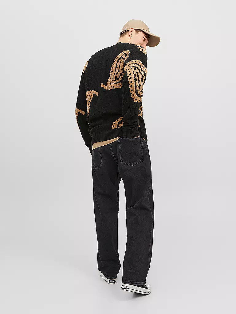 JACK & JONES | Jeans Baggy Fit JJIALEX JJORIGINAL | Schwarz