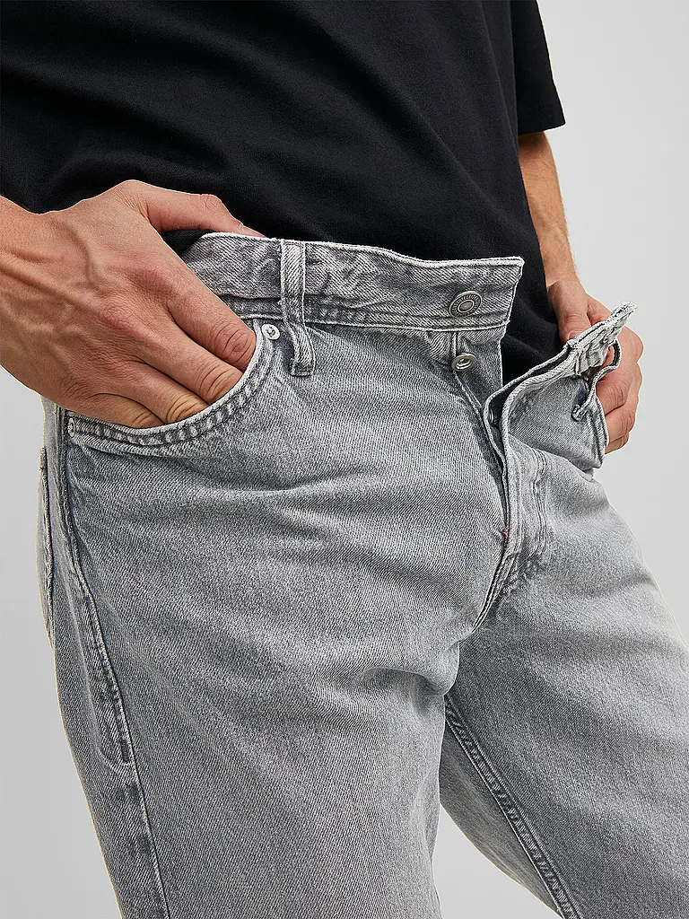 JACK & JONES | Jeans Baggy Fit JJICHRIS JJORIGINAL | Grau