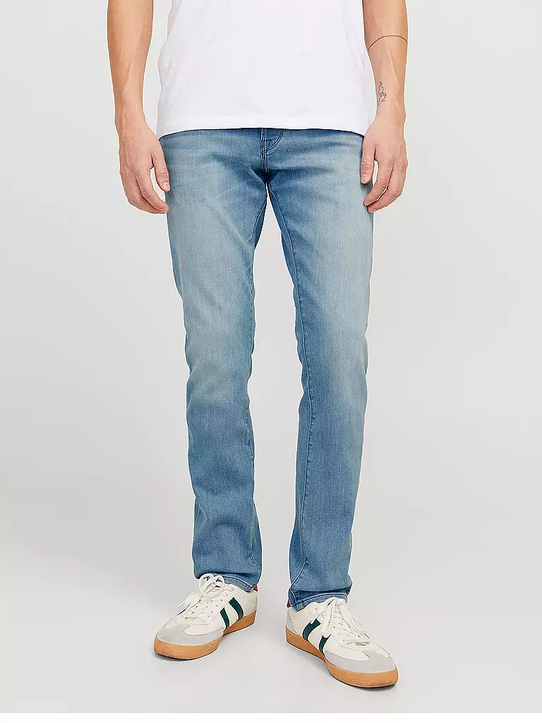 JACK & JONES | Jeans Slim Fit JJIGLENN JJFOX | blau