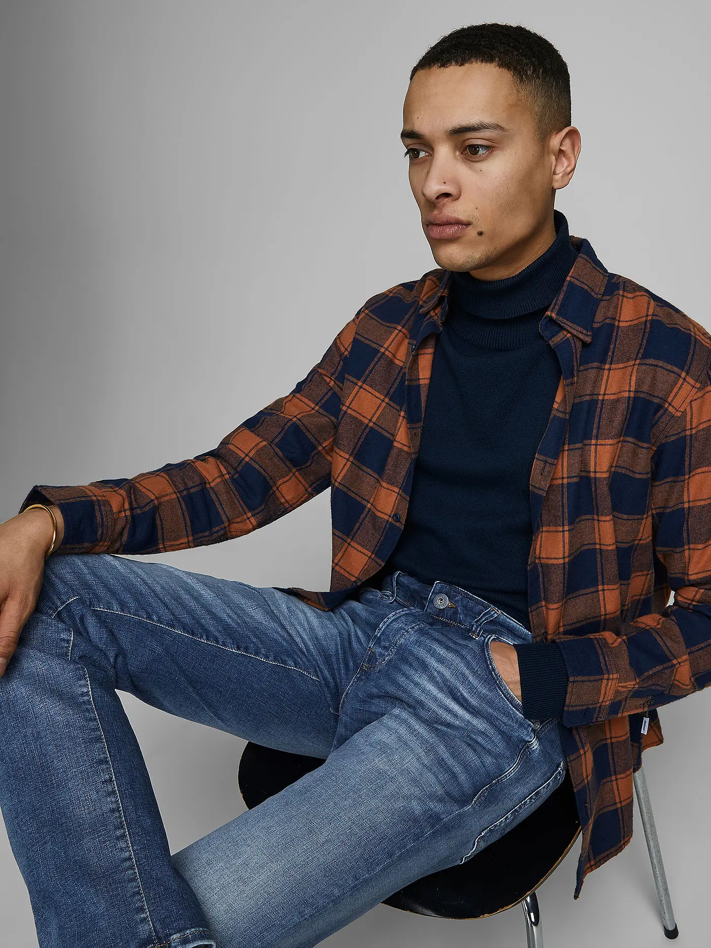 JACK & JONES | Jeans Slim Fit JJIGLENN JJICON | blau