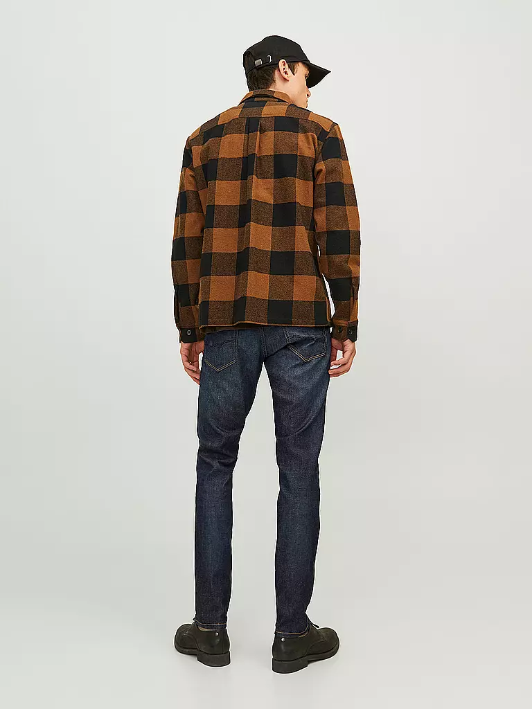 JACK & JONES | Jeans Slim Fit JJIGLENN | dunkelblau