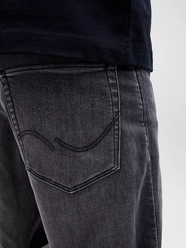 JACK & JONES | Jeansshorts JJIRICK JJICON | schwarz