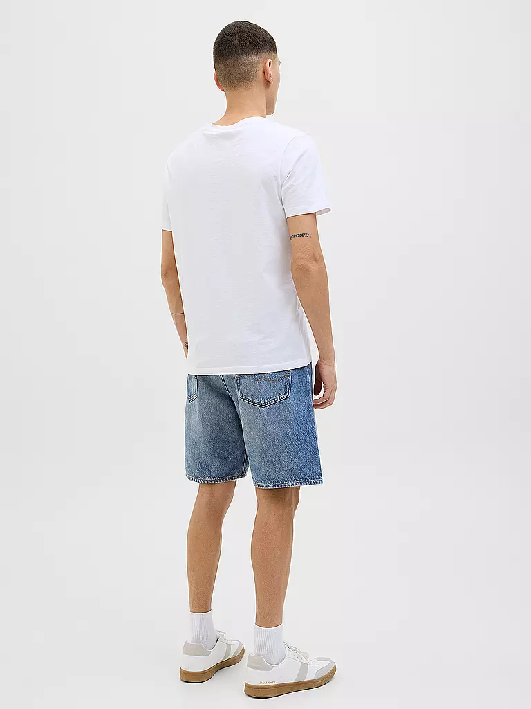 JACK & JONES | Jeansshorts JJITONY | grau
