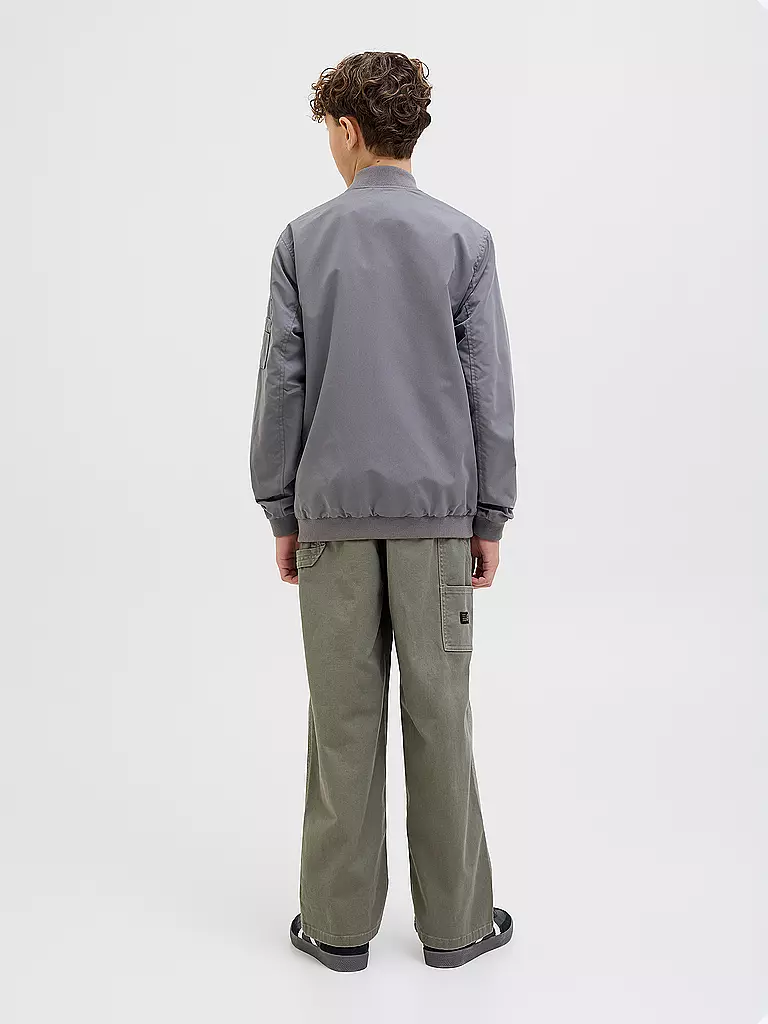 JACK & JONES | Jungen Blouson JJERUSH | hellgrün