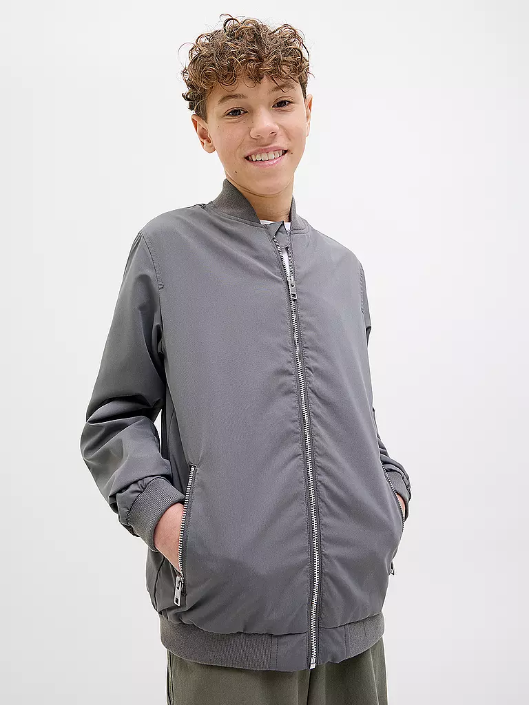 JACK & JONES | Jungen Blouson JJERUSH | hellgrün